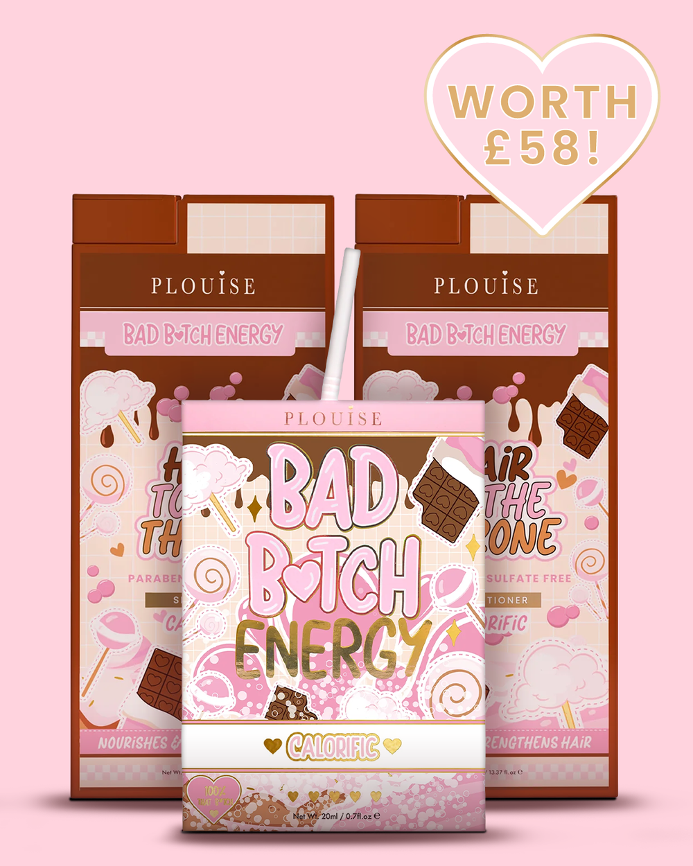 Soft Girl Bad Bitch Energy & Hair Care Bundle