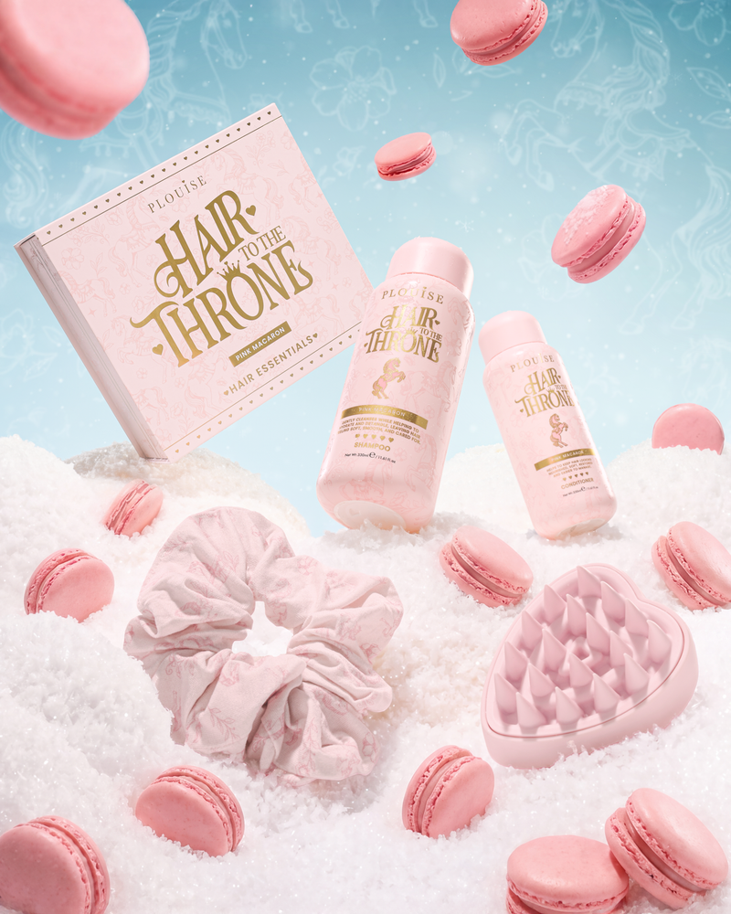 Hair To The Throne Pink Macaroon -hiustenhoitosetti
