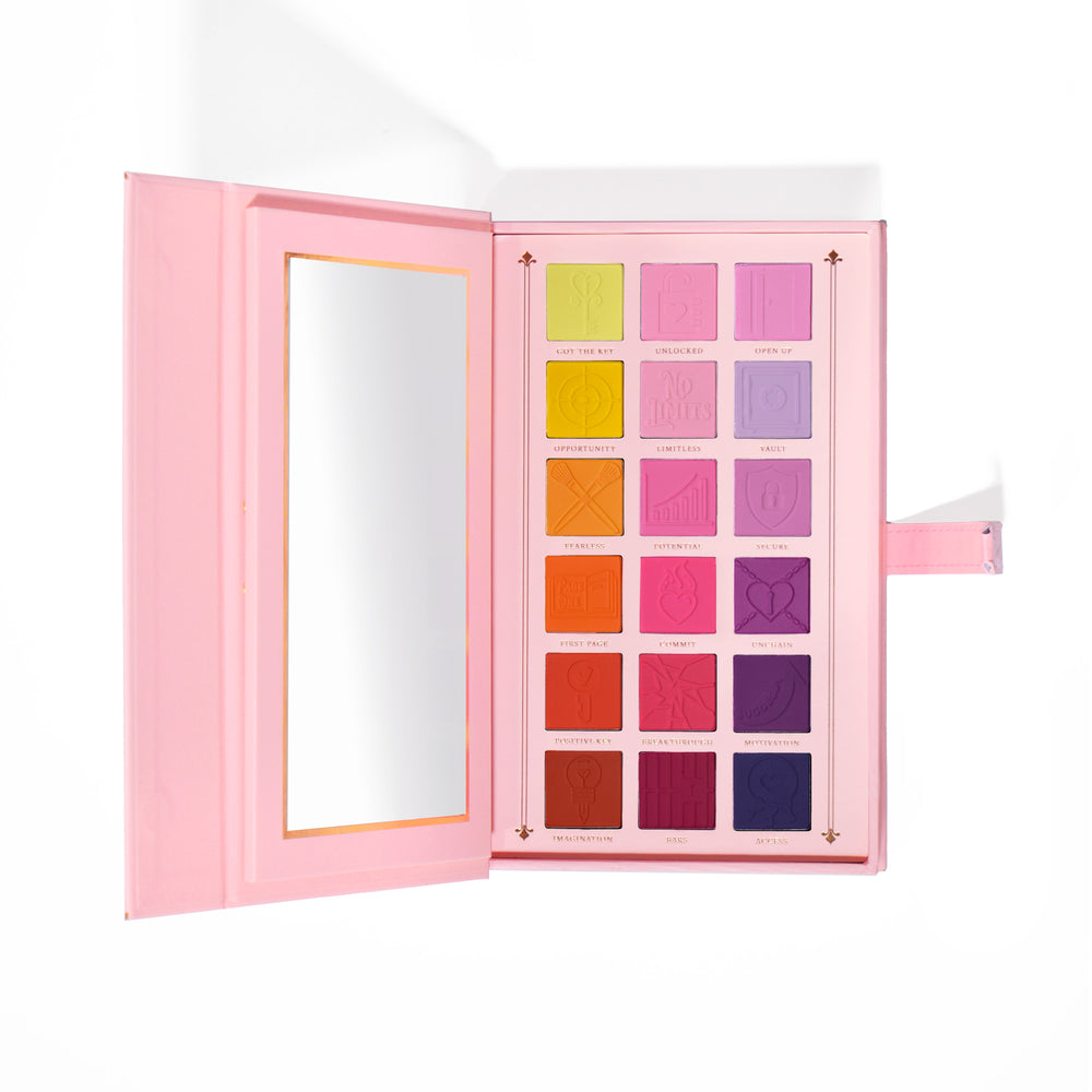 Avaa luovuutesi Rainbow Eyeshadow paletti