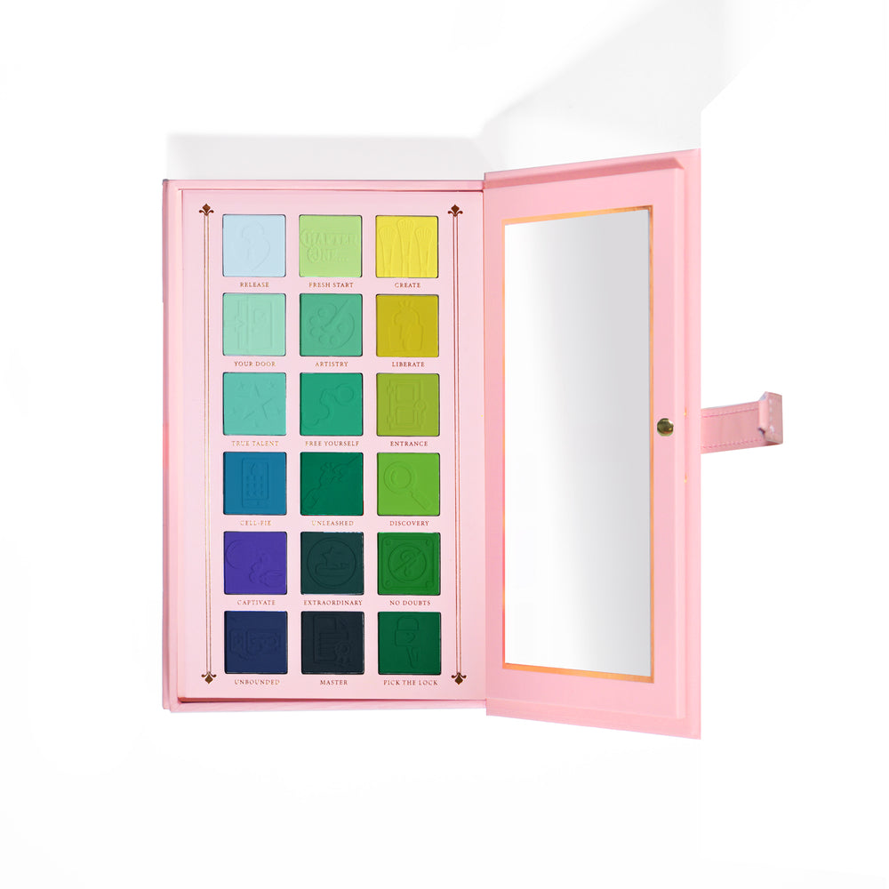 Avaa luovuutesi Rainbow Eyeshadow paletti
