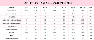 Women's Christmas Bow Pyjama Trouser Set