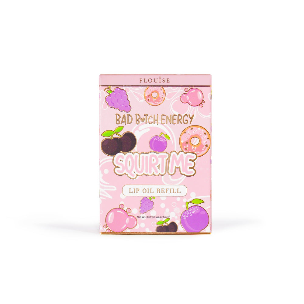Squirt Me Lip Oil Refill Sachet Packs 5ml