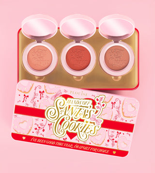 P.Louise Santas Cookies Spoiled For Choice Blush Tin