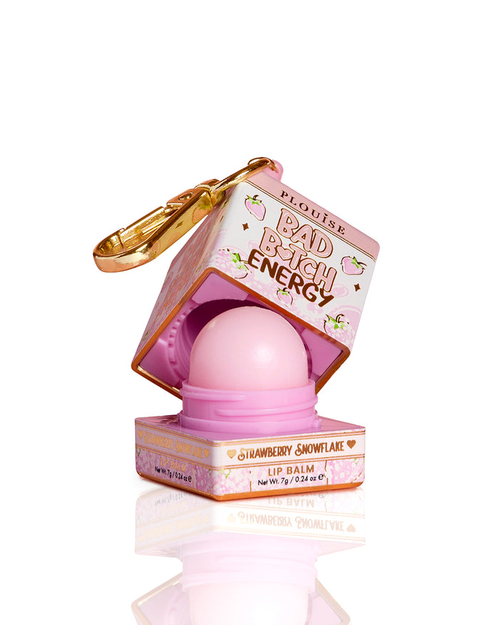 Bad Bitch Energy Keychain -huulivoide
