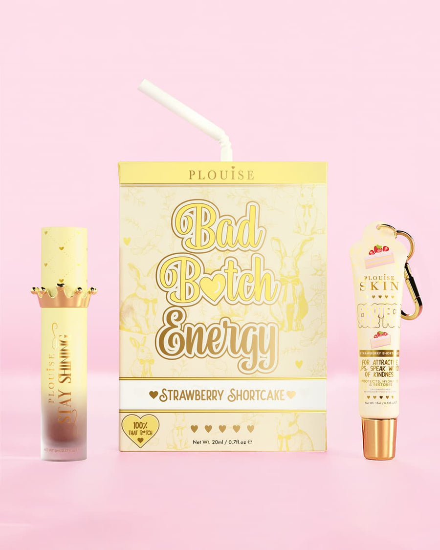 P.Louise Bad Bitch Energy Lip Duo Strawberry Shortcakessa