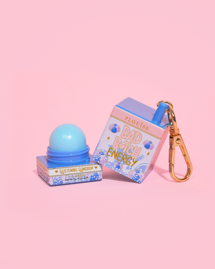 Bad Bitch Energy Keychain -huulivoide