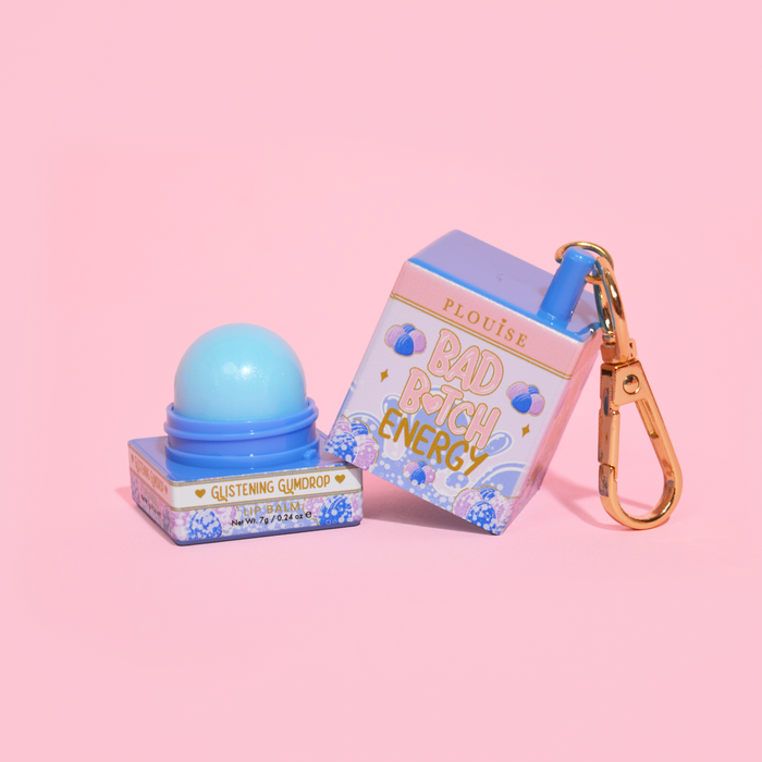 Bad Bitch Energy Keychain -huulivoide
