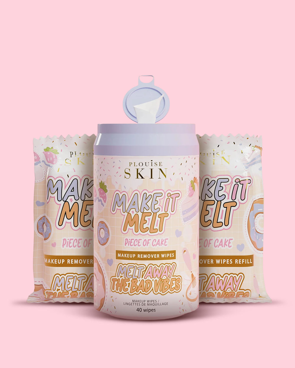 Make It Melt Makeup Remover Wipes Bundle