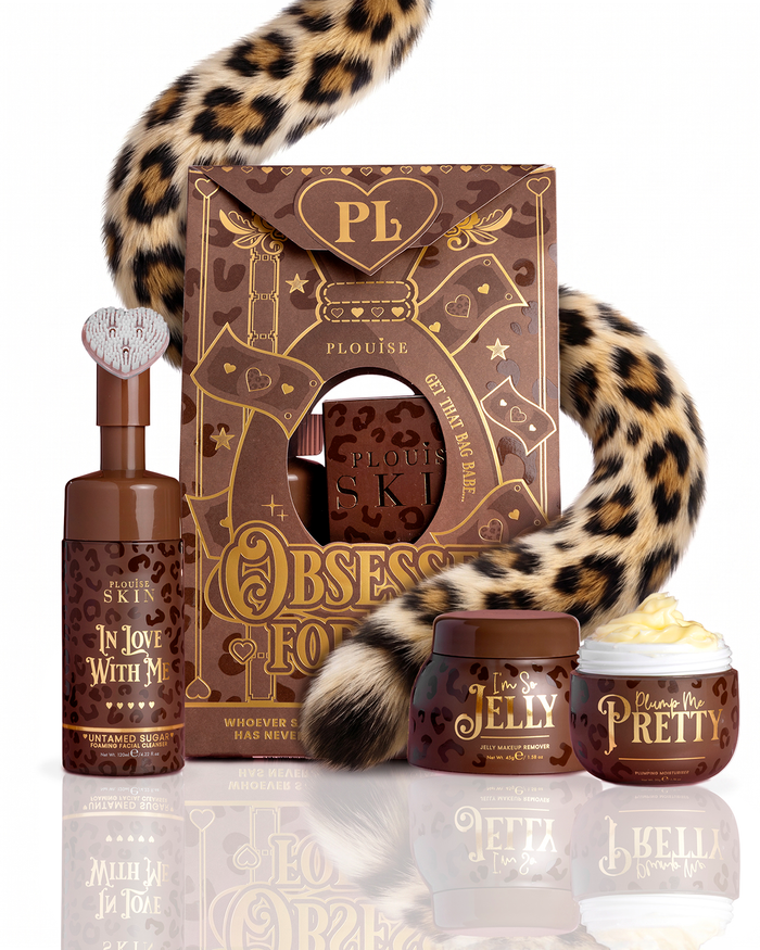 Cheetah Obsessed For Less Cleanse & Moisturise -setti