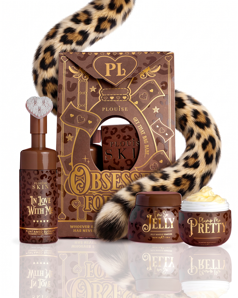 Cheetah Obsessed For Less Cleanse & Moisturise -setti