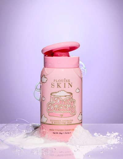 Päivittäinen pölyttävä riisijauheen puhdistusaine