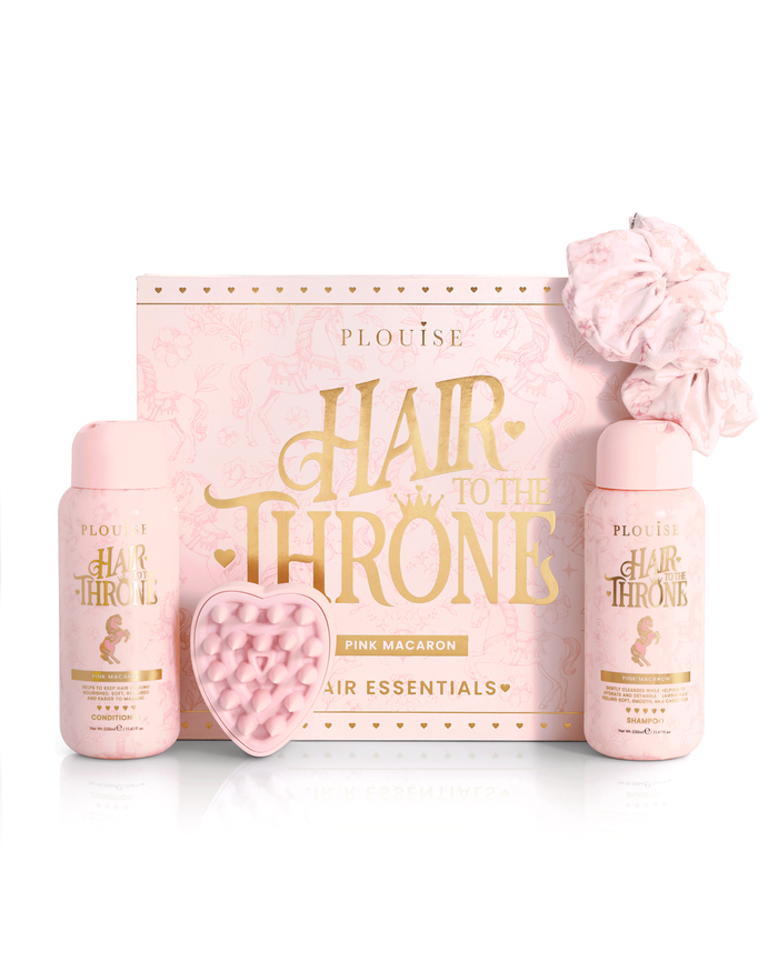 Hair To The Throne Pink Macaroon -hiustenhoitosetti