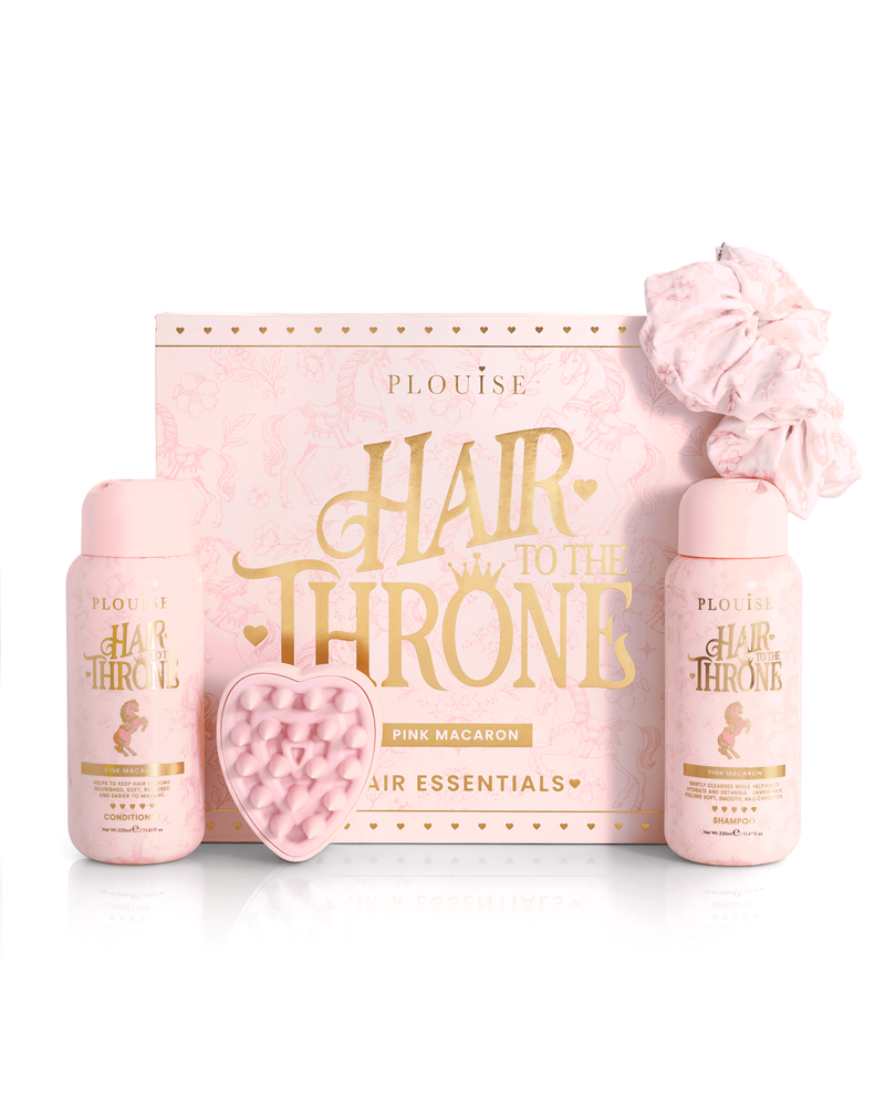Hair To The Throne Pink Macaroon -hiustenhoitosetti