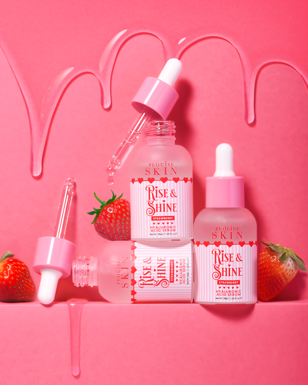Mansikka P.Louise Rise & Shine Hyalruonic Acid -seerumi