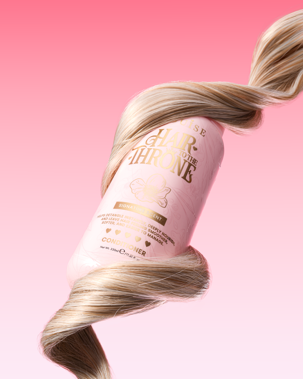 P.Louise Hair To The Throne -hoitoaine – tunnustuoksu