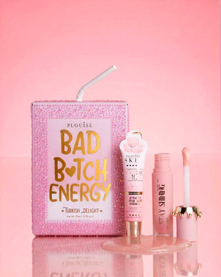 P.Louise Crystal Bad Bitch Energy Glitter Lip Duo Turkish Delight