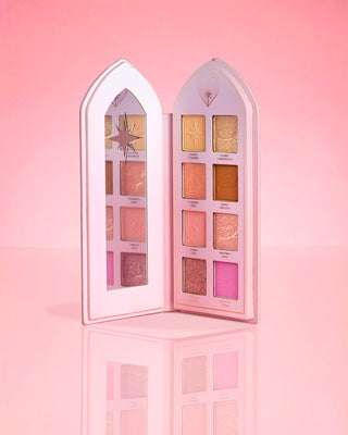 P.Louise Secret Stars Mini Eyeshadow And Face Palette Open