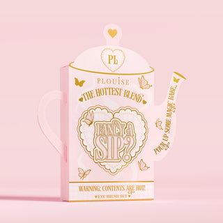 P.Louise Fancy A Sip 10-osainen silmäharjasetti