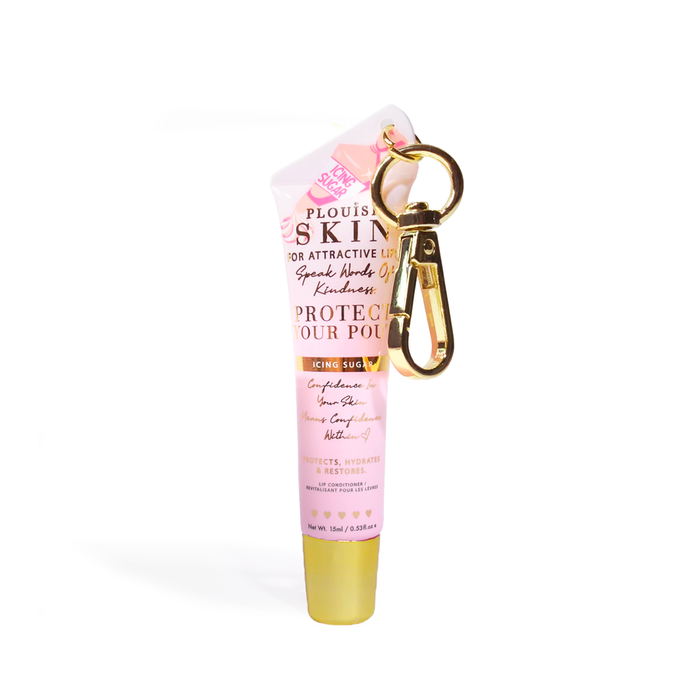 Protect Your Pout Keychain -huulihoitoaine