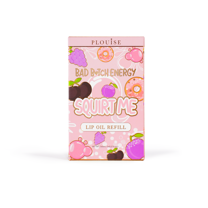 Squirt Me Lip Oil Refill Sachet Packs 5 ml