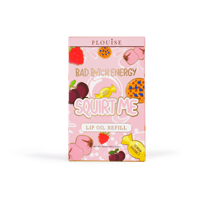 Squirt Me Lip Oil Refill Sachet Packs 5 ml
