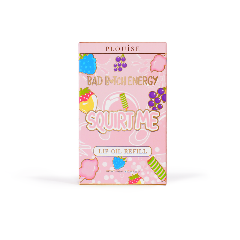 Squirt Me Lip Oil Refill Sachet Packs 5 ml